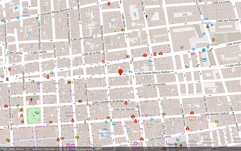 Mapa de Subasta Inmueble (Vivienda) en Torrevieja, Alicante/Alacant