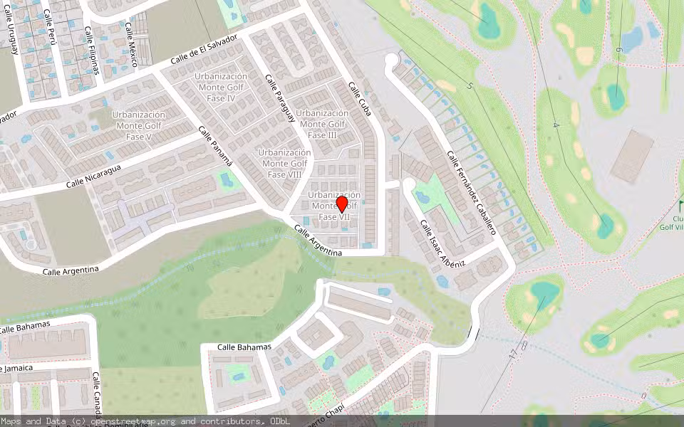 Mapa de Subasta Inmueble (Vivienda) en Orihuela Costa, Alicante/Alacant