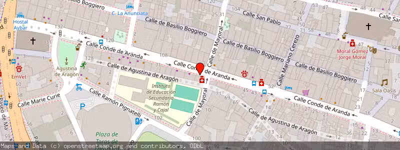 Mapa de Subasta de Inmueble (Vivienda) en Zaragoza, Zaragoza 