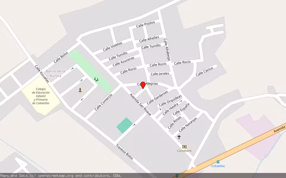 Mapa de Subasta Inmueble (Vivienda) en Murcia