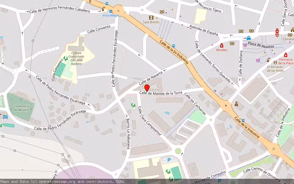 Mapa de Subasta Inmueble (Local comercial) en El Astillero, Cantabria