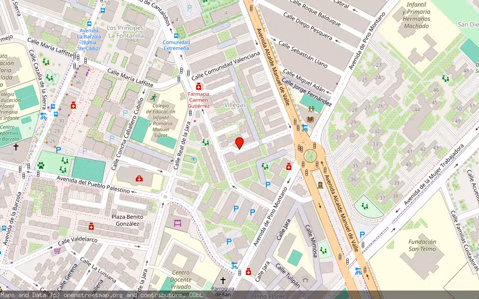 Mapa de Subasta Inmueble (Vivienda) en Sevilla