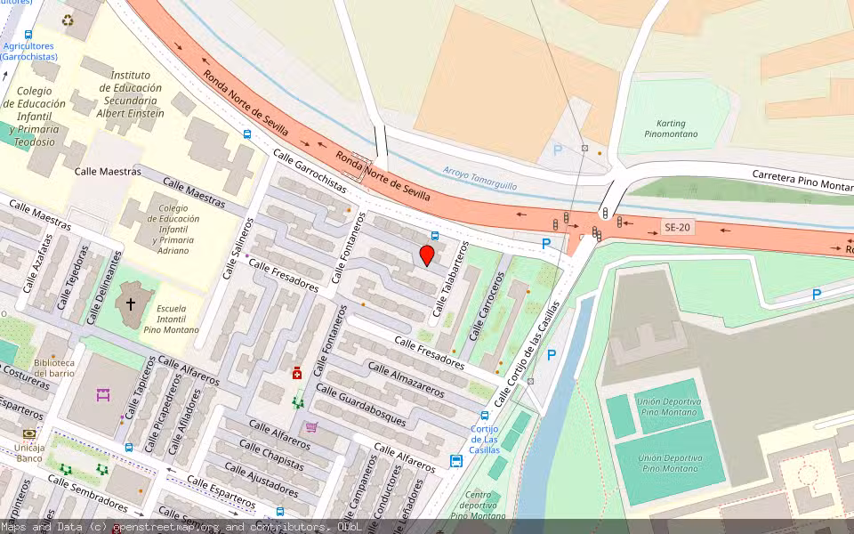 Mapa de Subasta Inmueble (Vivienda) en Sevilla