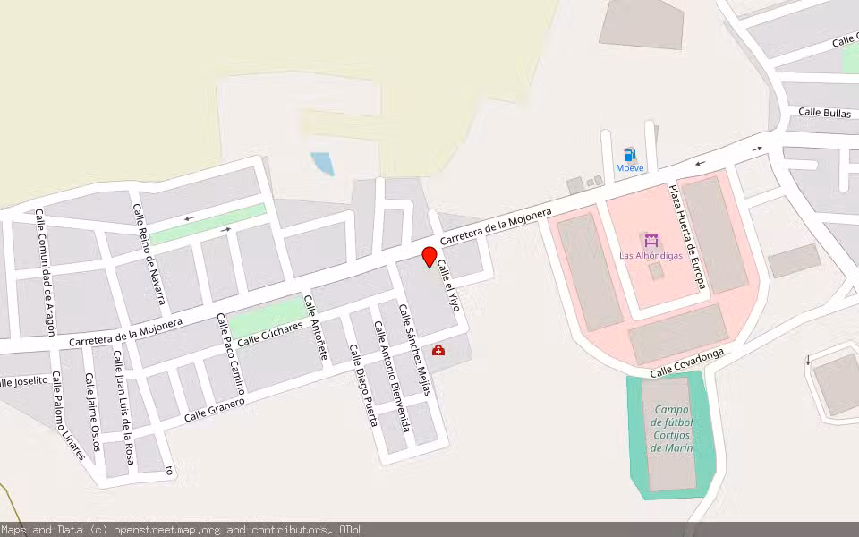 Mapa de Subasta Inmueble (Vivienda) en Cortijos De Marin (roqueta De Mar), Almería