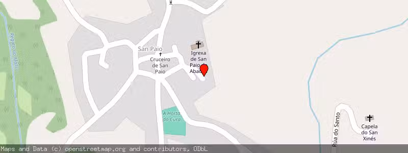 Mapa de Subasta de Inmueble (Vivienda) en Baltar, Orense (Ourense) 