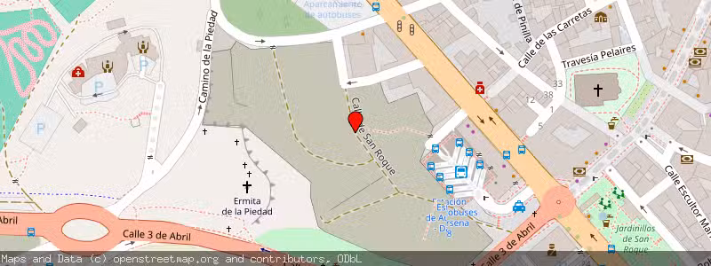 Mapa de Subasta de Inmueble (Solar) en Segovia, Segovia 
