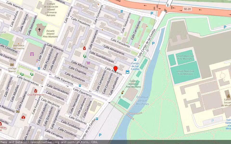Mapa de Subasta Inmueble (Vivienda) en Sevilla