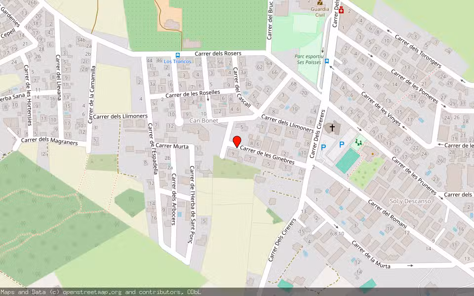 Mapa de Subasta Inmueble (Vivienda) en Sant Antoni De Portmany, Illes Balears