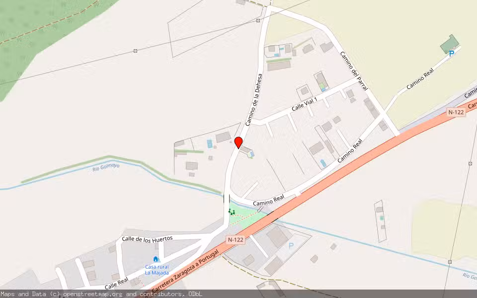 Mapa de Subasta Inmueble (Finca rústica) en Golmayo, Soria