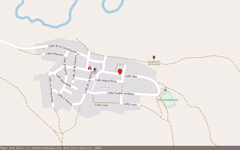 Mapa de Subasta Inmueble (Vivienda) en Peal De Becerro, Jaén