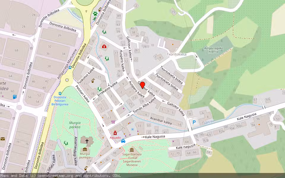 Mapa de Subasta Inmueble (Otros) en Astigarraga, Gipuzkoa