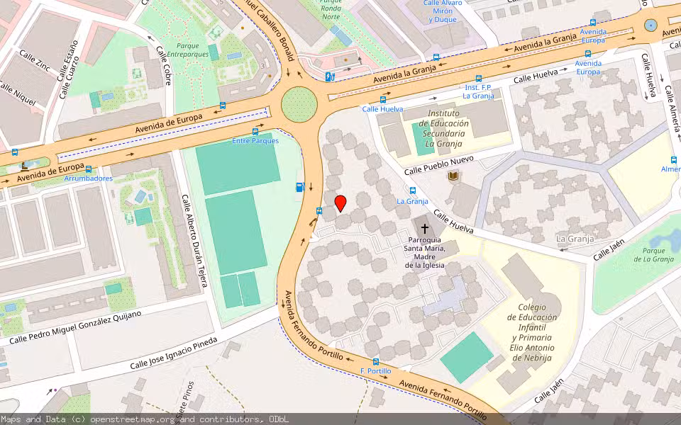 Mapa de Subasta Inmueble (Garaje) en Jerez De La Frontera, Cádiz