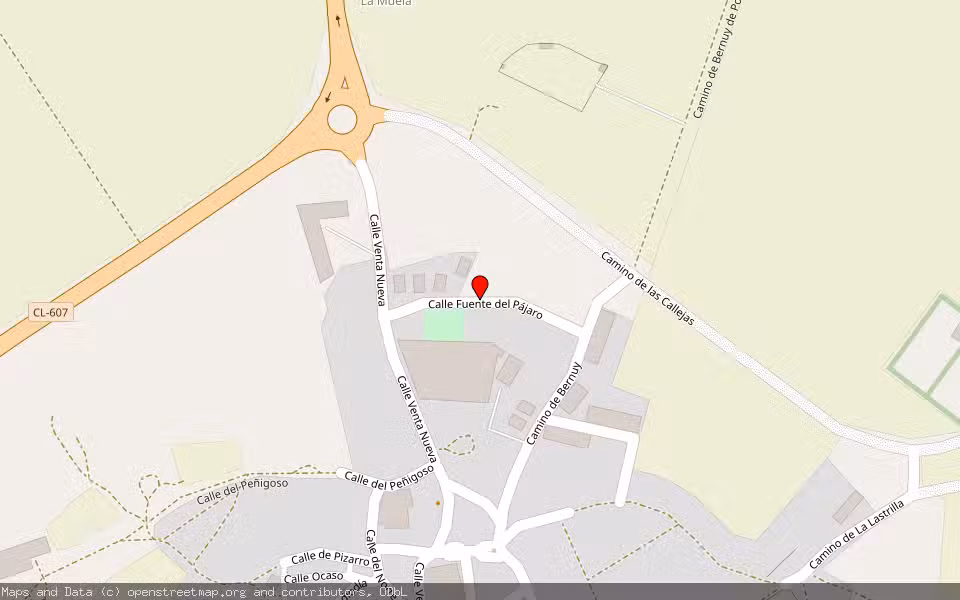 Mapa de Subasta Inmueble (Solar) en Zamarramala, Segovia