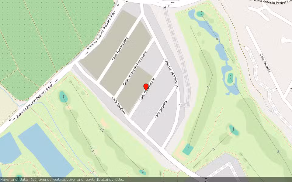 Mapa de Subasta Inmueble (Vivienda) en Algorfa, Alicante/Alacant