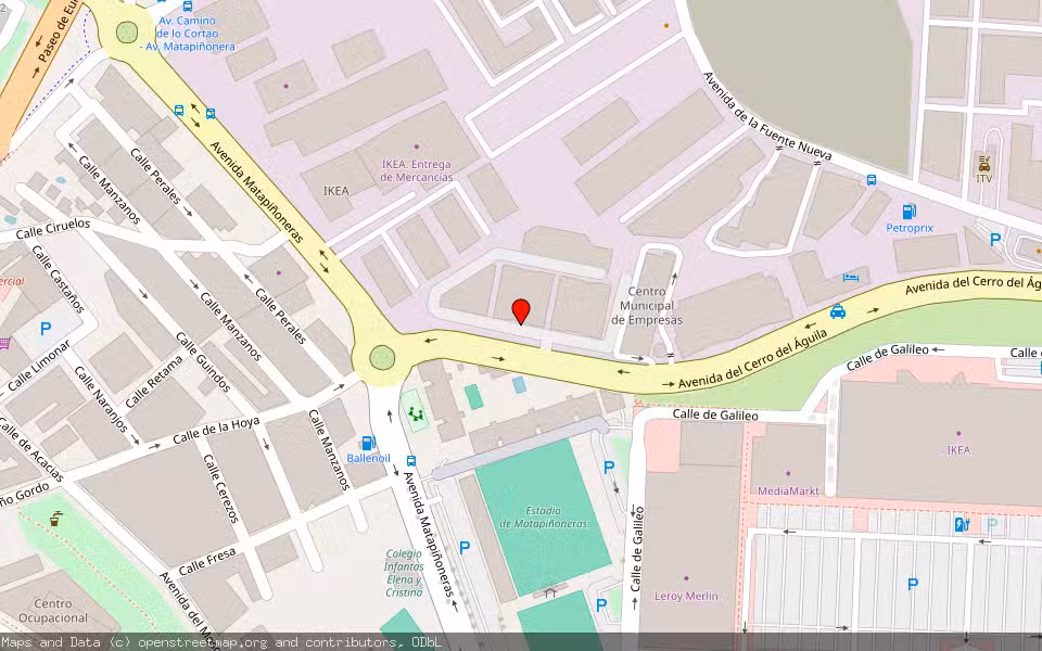Mapa de Subasta Inmueble (Local comercial) en San Sebastian De Los Reyes, Madrid