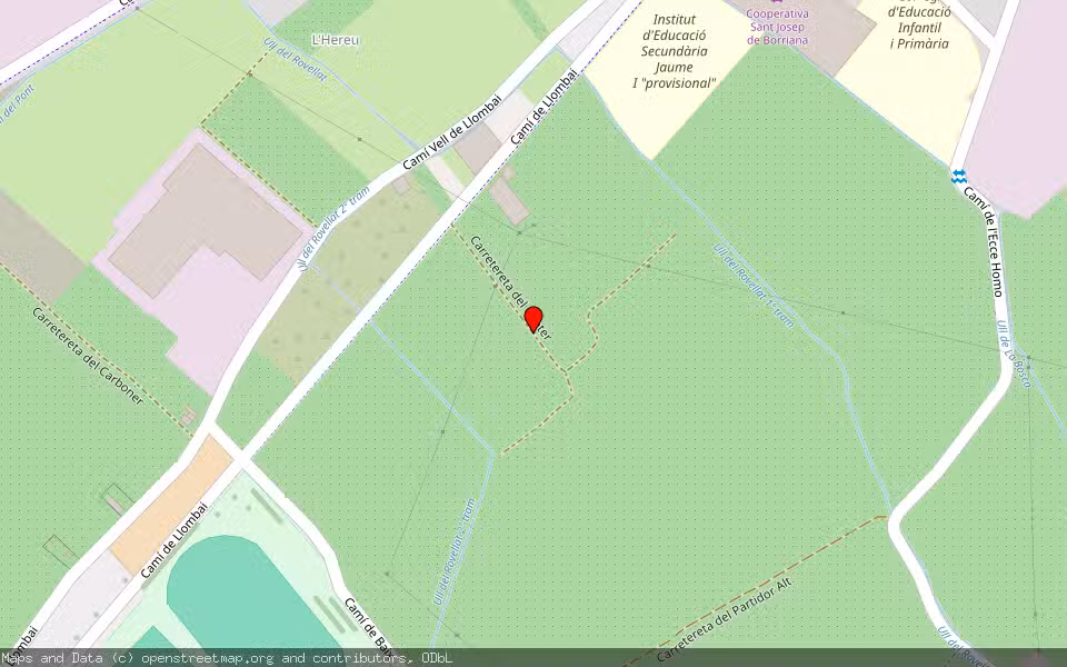 Mapa de Subasta Inmueble (Finca rústica) en Burriana, Castellón/Castelló