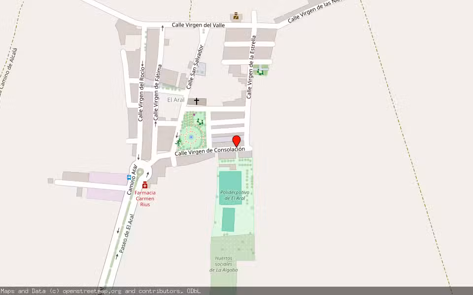 Mapa de Subasta Inmueble (Vivienda) en La Algaba, Sevilla