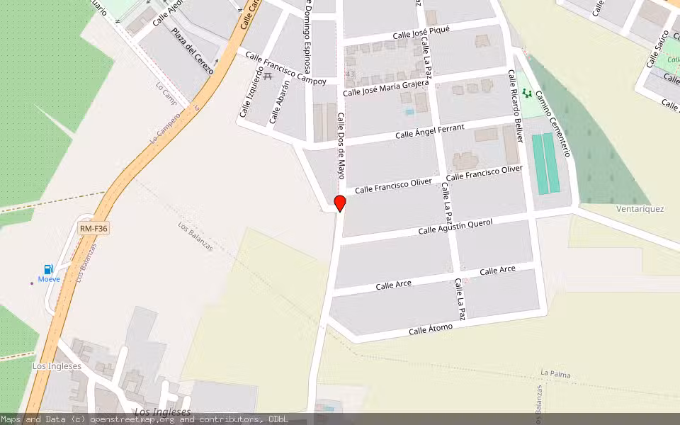 Mapa de Subasta Inmueble (Vivienda) en Cartagena, Murcia