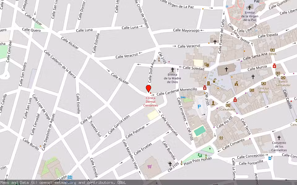 Mapa de Subasta Inmueble (Local comercial) en Campo De Criptana, Ciudad Real