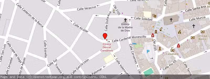 Mapa de Subasta de Inmueble (Local comercial) en Campo De Criptana, Ciudad Real 