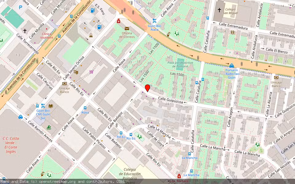 Mapa de Subasta Inmueble (Local comercial) en Reus, Tarragona