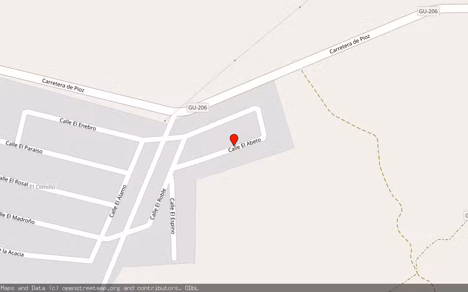 Mapa de Subasta Inmueble (Solar) en Loranca De Tajuña, Guadalajara