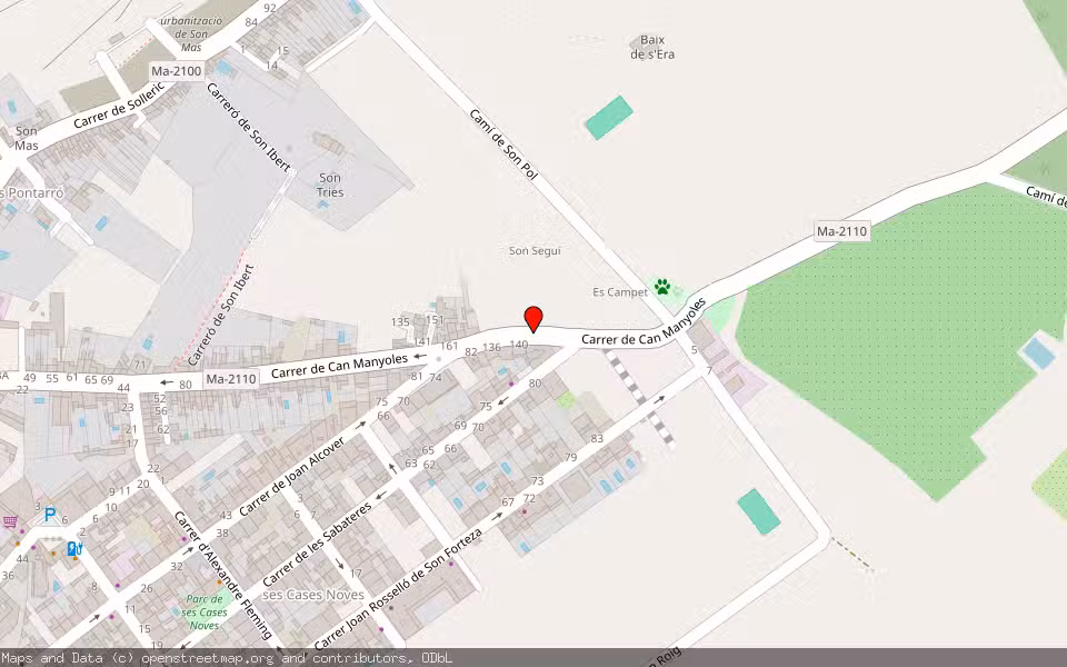 Mapa de Subasta Inmueble (Trastero) en Alaro, Illes Balears