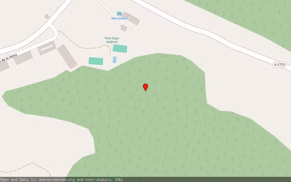 Mapa de Subasta Inmueble (Solar) en Alcala De La Selva, Teruel