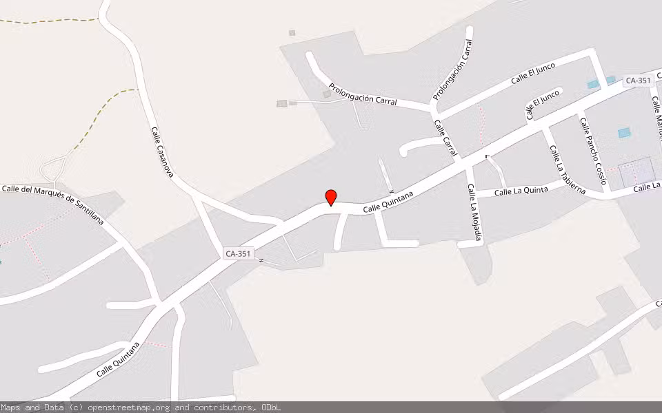 Mapa de Subasta Inmueble (Garaje) en Suances, Cantabria