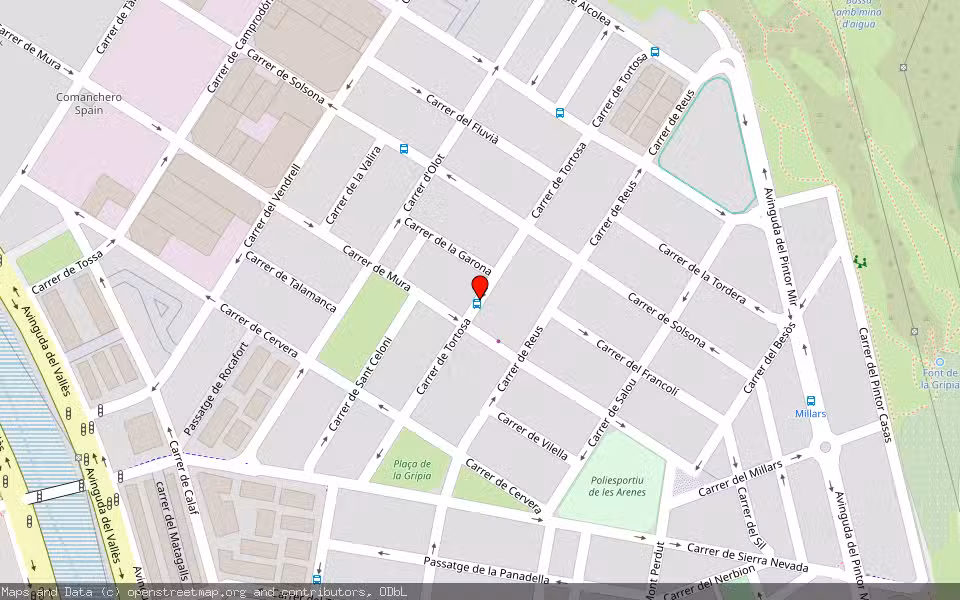 Mapa de Subasta Inmueble (Vivienda) en Terrassa, Barcelona