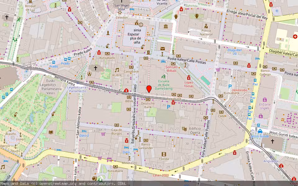 Mapa de Subasta Inmueble (Local comercial) en Vitoria-gasteiz, Araba/Álava