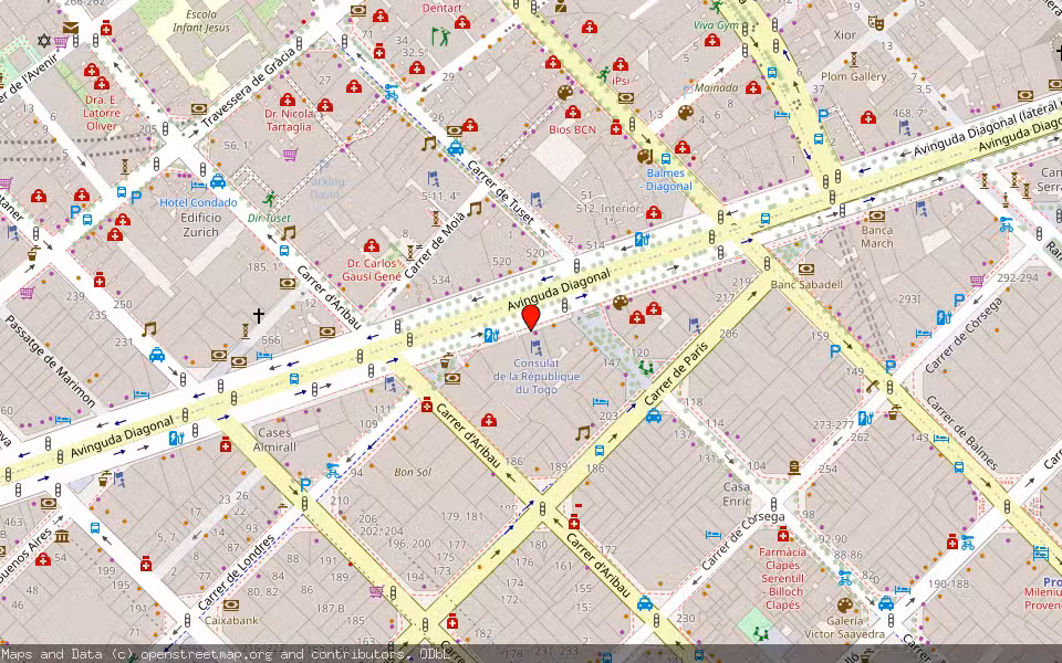 Mapa de Subasta Inmueble (Finca rústica) en Barcelona