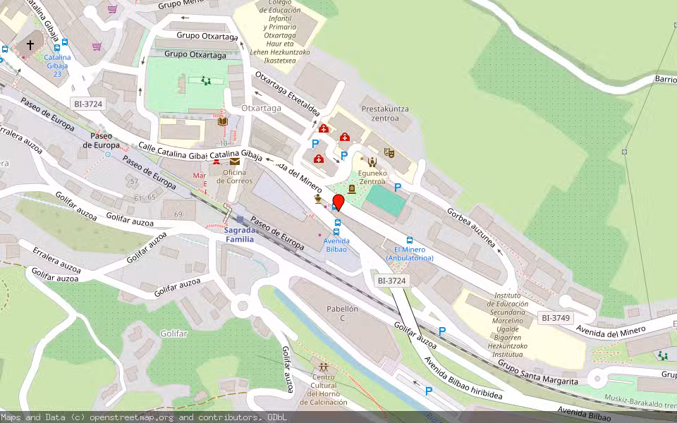 Mapa de Subasta Inmueble (Trastero) en Ortuella, Bizkaia