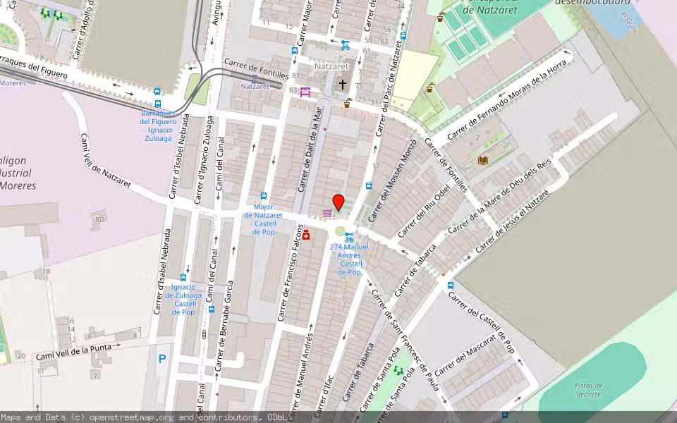 Mapa de Subasta Inmueble (Vivienda) en Valencia, Valencia/València