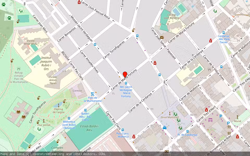 Mapa de Subasta Inmueble (Local comercial) en Sant Boi De Llobregat, Barcelona