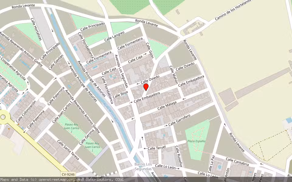 Mapa de Subasta Inmueble (Trastero) en Pilar De La Horadada, Alicante/Alacant