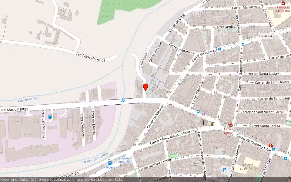 Mapa de Subasta Inmueble (Vivienda) en Torrent, Valencia/València