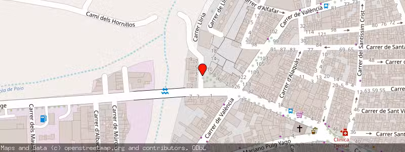 Mapa de Subasta de Inmueble (Vivienda) en Torrent, Valencia 