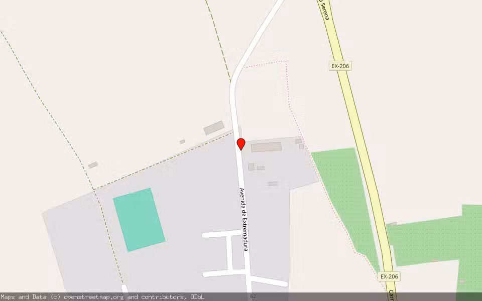Mapa de Subasta Inmueble (Otros) en Valdefuentes, Cáceres