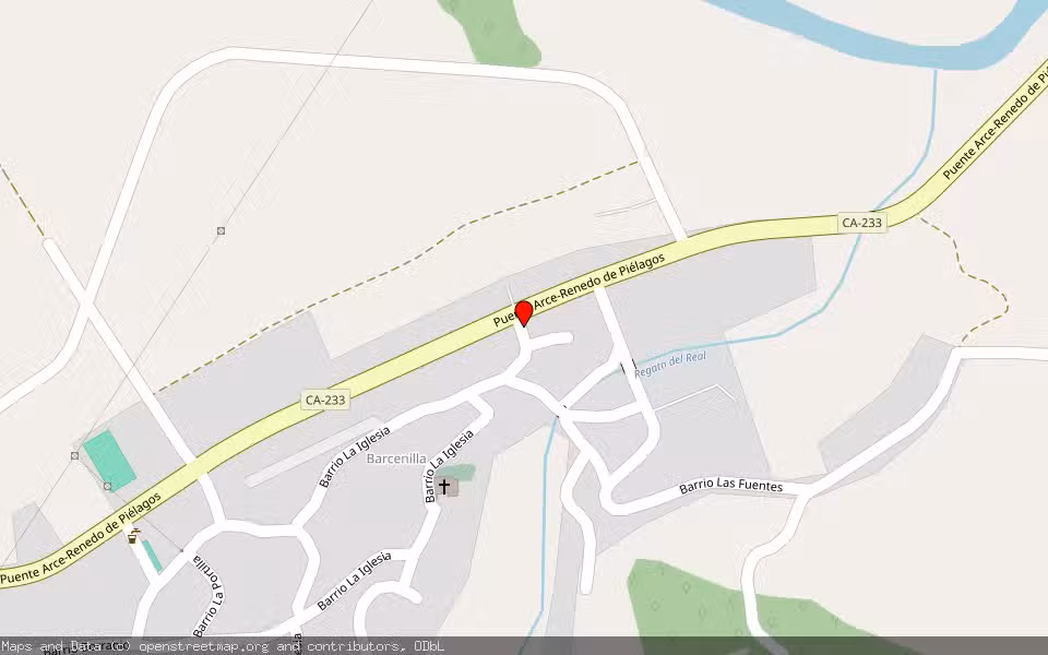 Mapa de Subasta Inmueble (Finca rústica) en Barcenilla, Pielagos, Cantabria