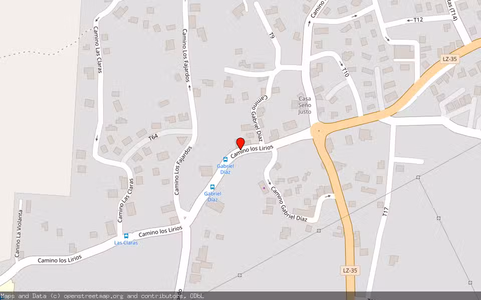 Mapa de Subasta Inmueble (Vivienda) en Tías, Las Palmas