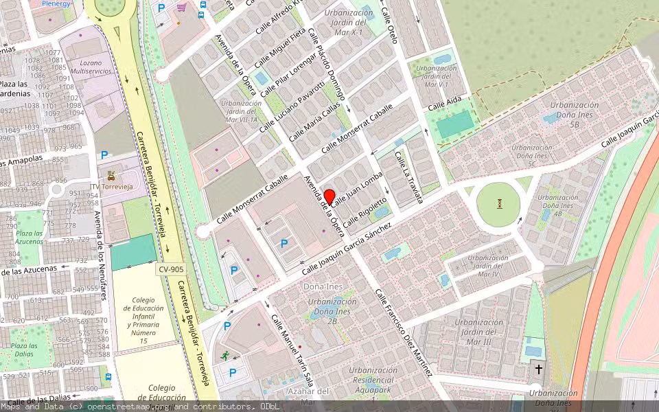 Mapa de Subasta Inmueble (Vivienda) en Torrevieja, Alicante/Alacant