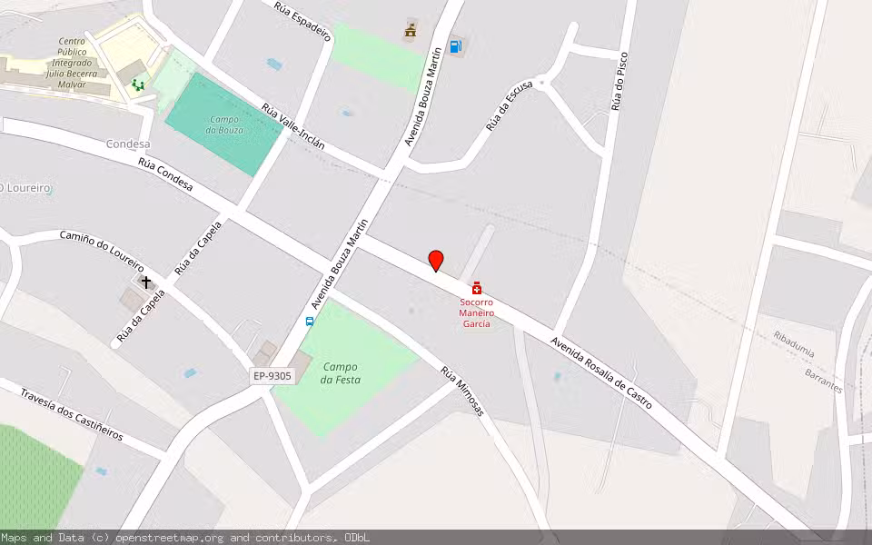 Mapa de Subasta Inmueble (Vivienda) en Ribadumia, Pontevedra