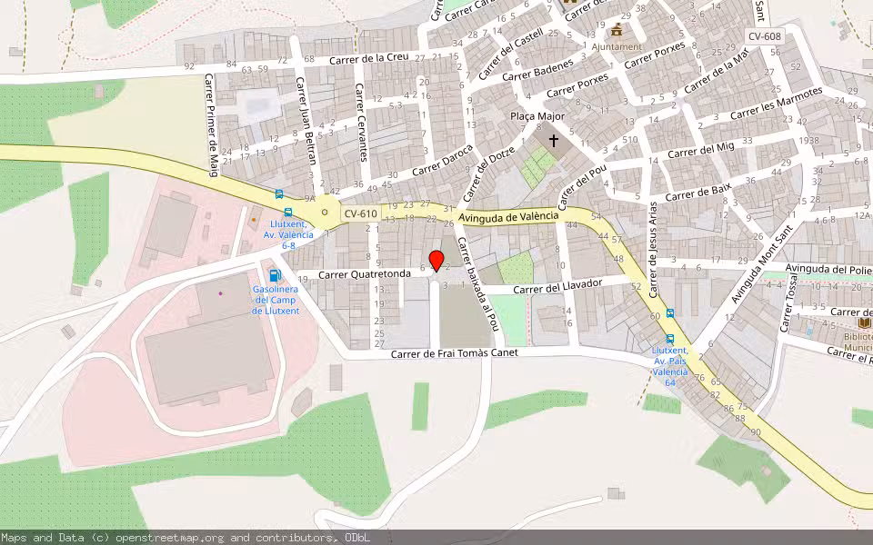 Mapa de Subasta Inmueble (Otros) en Valencia, Valencia/València