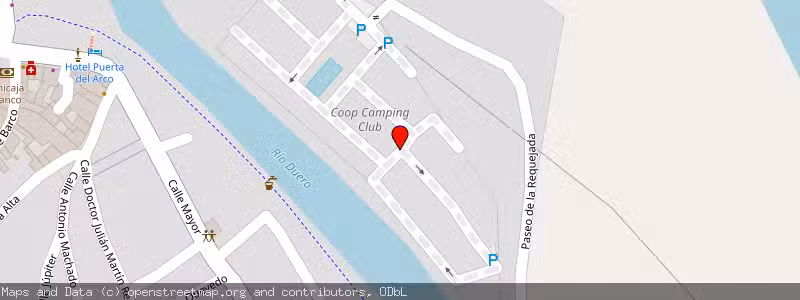 Mapa de Subasta de Inmueble (Otros) en Tudela De Duero, Valladolid 