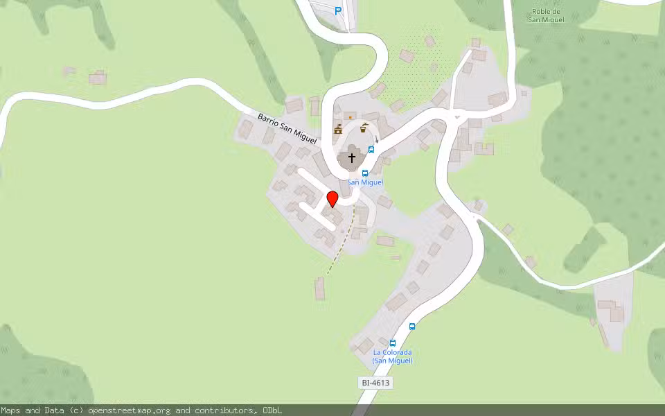 Mapa de Subasta Inmueble (Vivienda) en Arcentales, Bizkaia