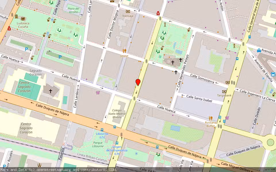 Mapa de Subasta Inmueble (Local comercial) en Logroño, La Rioja