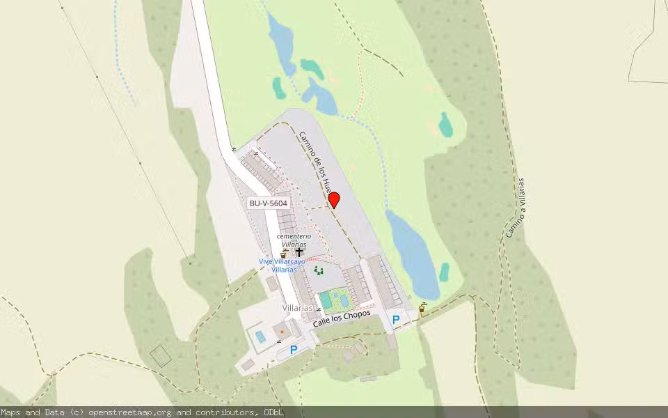 Mapa de Subasta Inmueble (Solar) en Villarias, Burgos