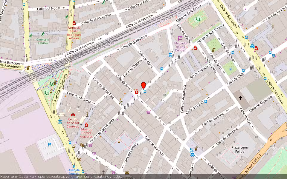 Mapa de Subasta Inmueble (Vivienda) en Valladolid