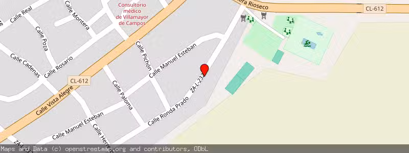 Mapa de Subasta de Inmueble (Vivienda) en Villamayor De Campos, Zamora 